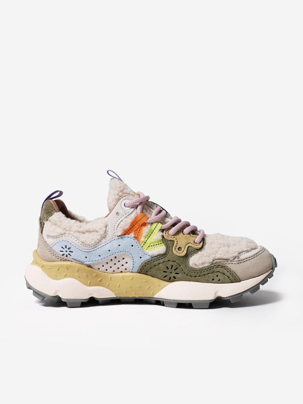 Flower Mountain Kids Yamano 3 Trainers in Multicolour