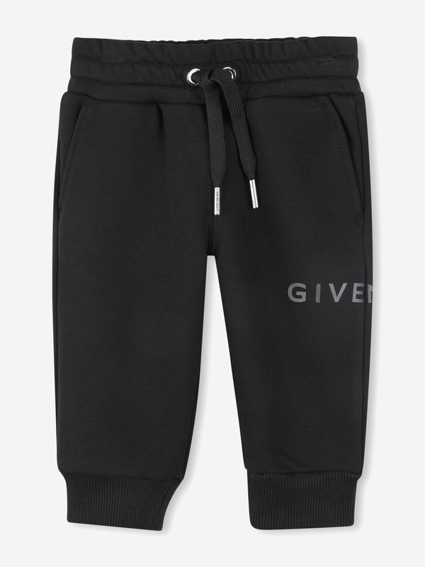 Baby Boys Logo Joggers in Black