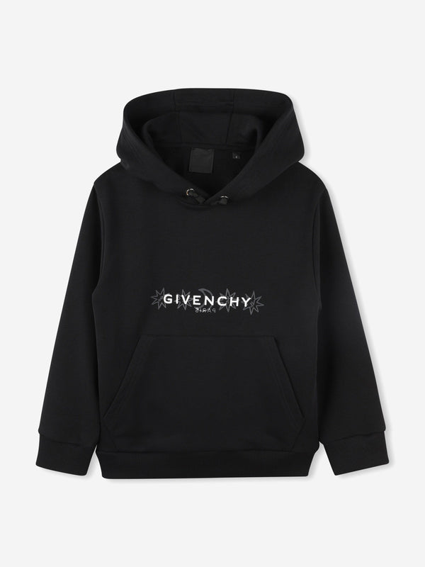 Boys Logo Hoodie in Black