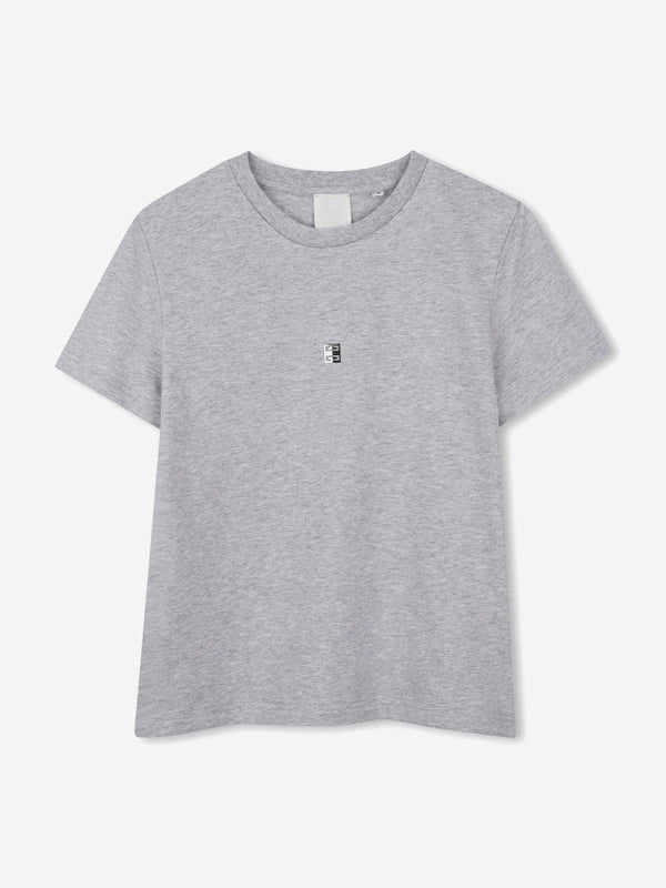 Boys Logo T-Shirt in Grey