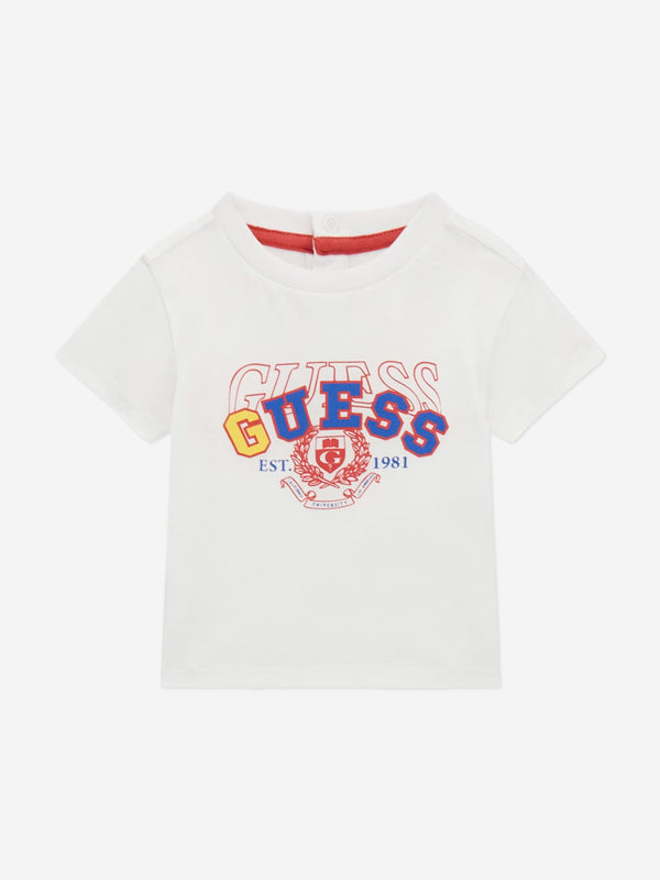 Baby Boys Logo T-Shirt in White