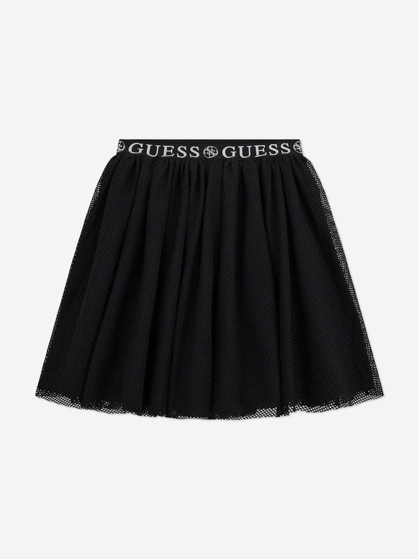 Girls Tulle Skirt in Black