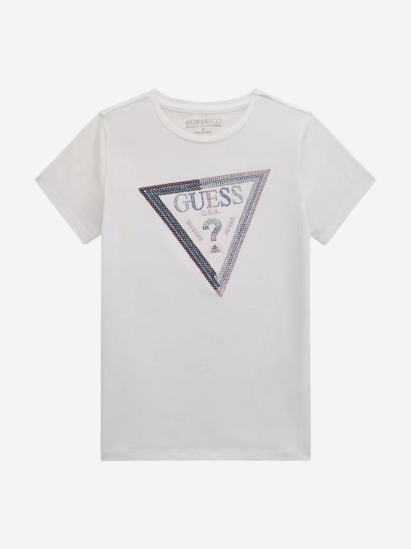 Girls Logo T-Shirt in White