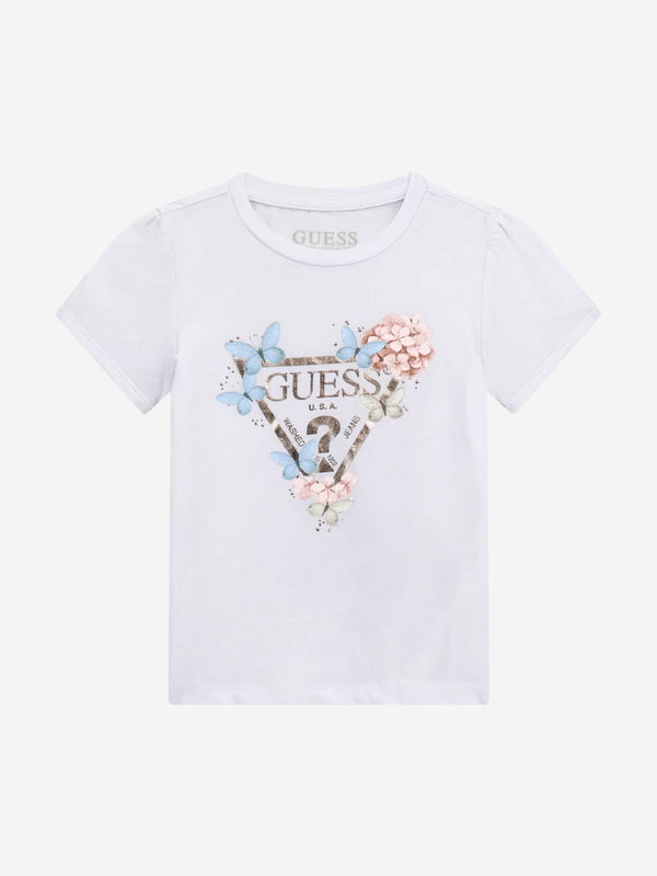 Girls Logo T-Shirt in White