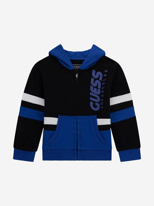 Boys Active Zip Up Top in Blue