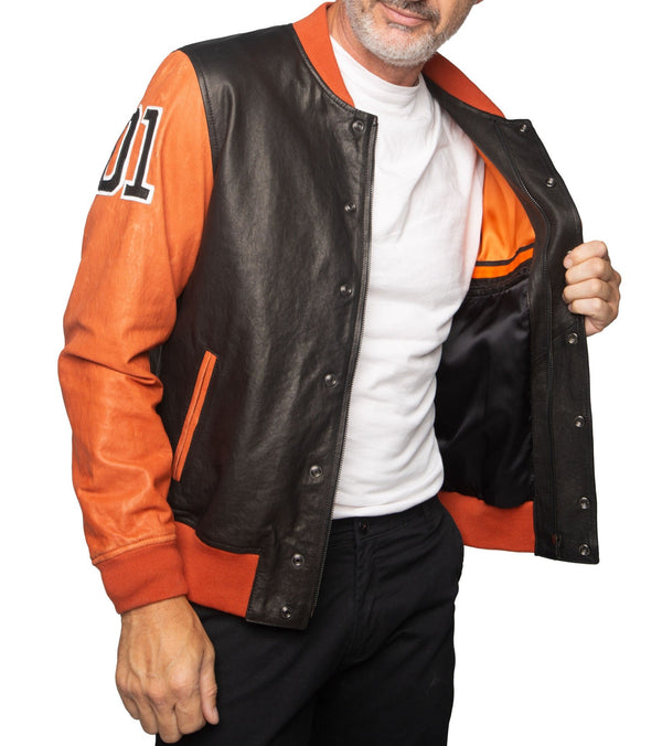 The Dukes of Hazzard General Lee Leather Jacket
