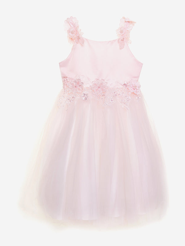 Girls Dreamy Delight Dress in Pink