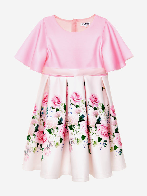 Girls Rose Radiance Dress in Pink