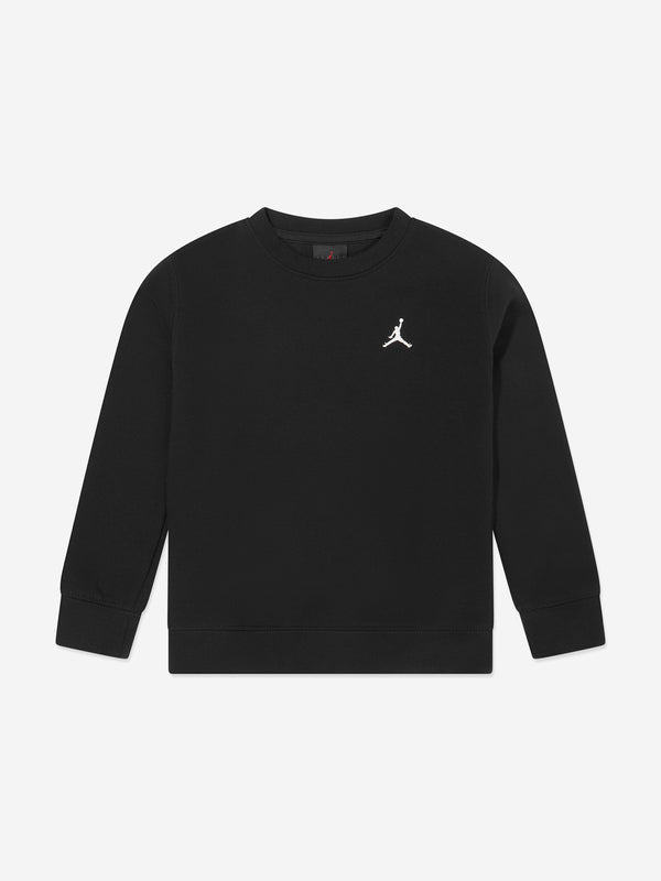 Jordan Boys Brooklyn Fleece Essential Sweatshirt in Black