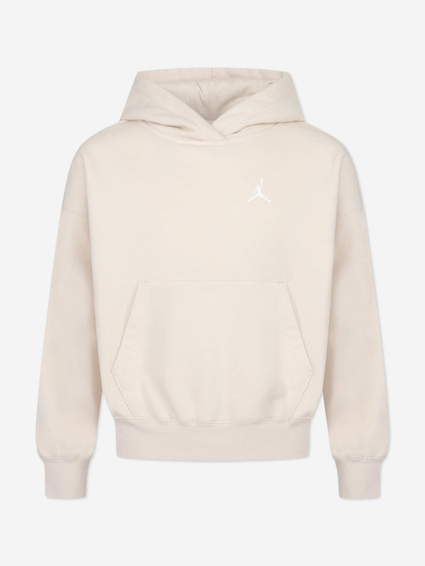 Jordan Girls Brooklyn Essential Hoodie in Beige