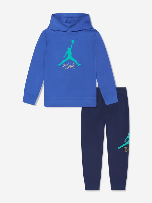 Jordan Kids MJ Baseline PO Tracksuit in Navy