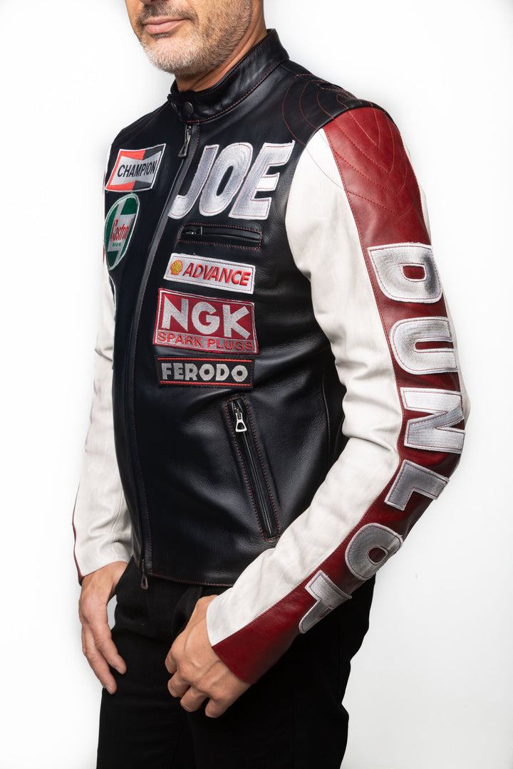 Joe Dunlop leather jacket
