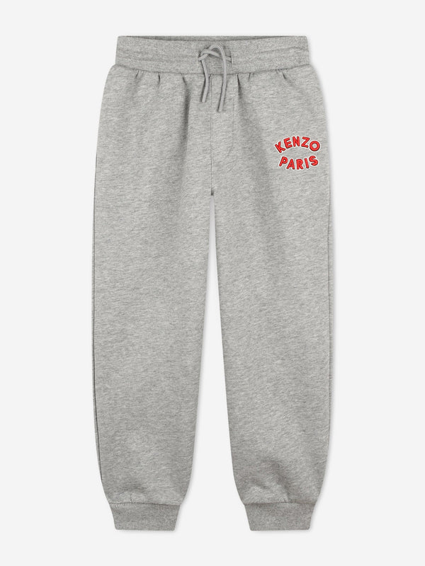 KENZO Kids Logo Joggers in Grey