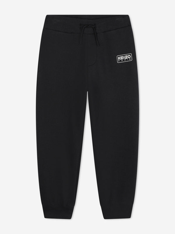 KENZO Kids Logo Joggers in Black