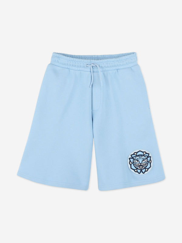 Boys Tiger Bermuda Shorts in Blue