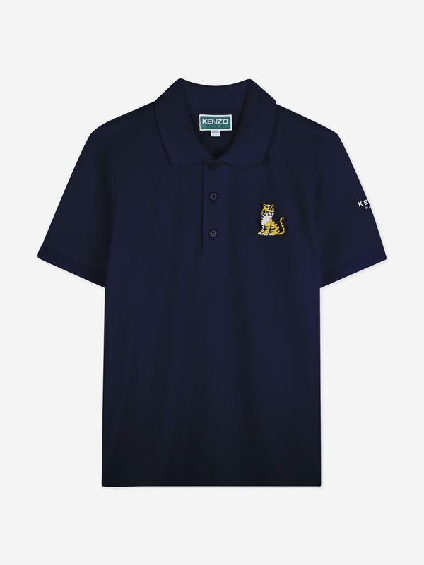 Kids Kotora Polo Shirt in Navy