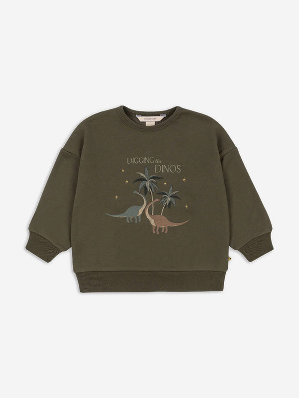 Konges Sløjd Boys Lou Sweatshirt in Green