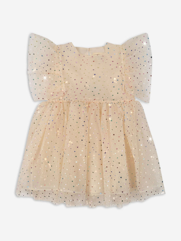 Konges Sløjd Girls Ada Star Fairy Dress in Pink