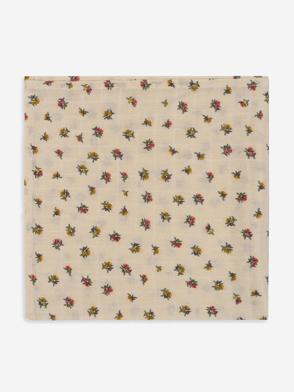 Konges Sløjd Baby Girls Peony Muslin Swaddle in Multicolour (115cm)