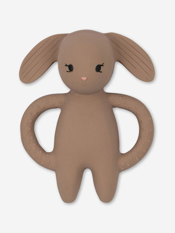 Konges Sløjd Baby Rabbit Teeth Soother in Brown (11.3cm)