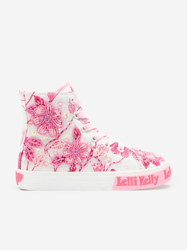 Lelli Kelly Girls Brooke Mid Baseball Boots in Pink