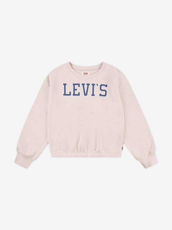 Levi's Girls Logo Sweatshirt in Pink