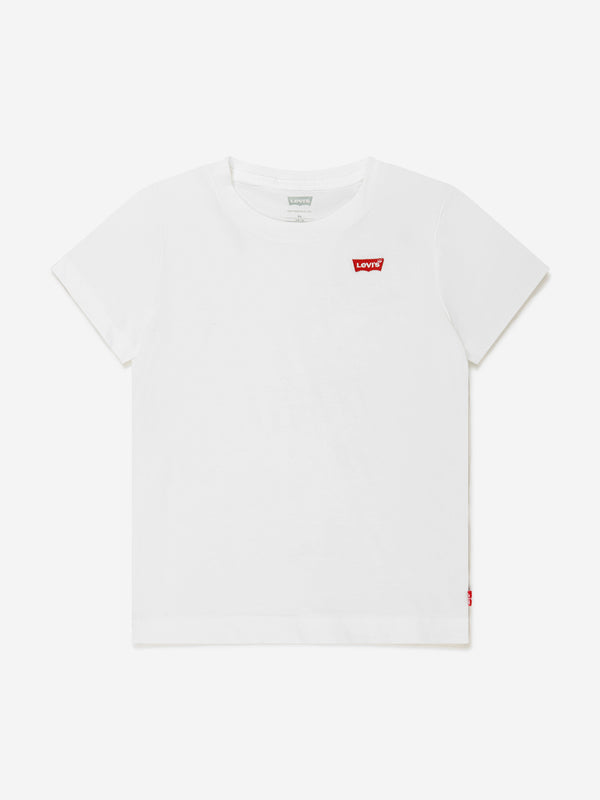 Levi's Boys Batwing Chest Hit T-Shirt in White