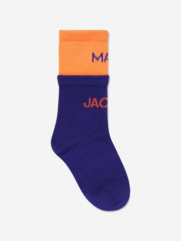 MARC JACOBS Boys Bicolour Socks in Multicolour