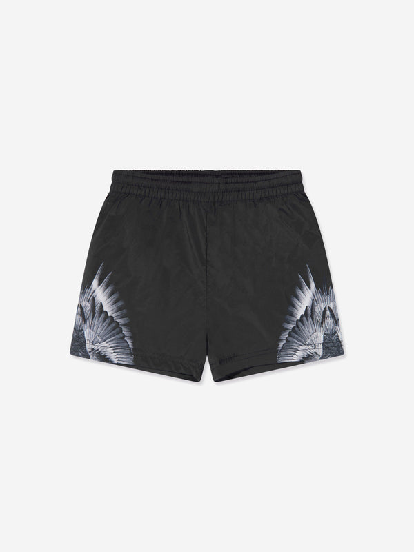 Marcelo Burlon Boys Icon Wings Swim Shorts