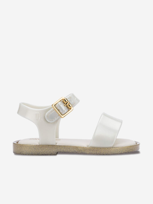 Girls Mar Sandals in White