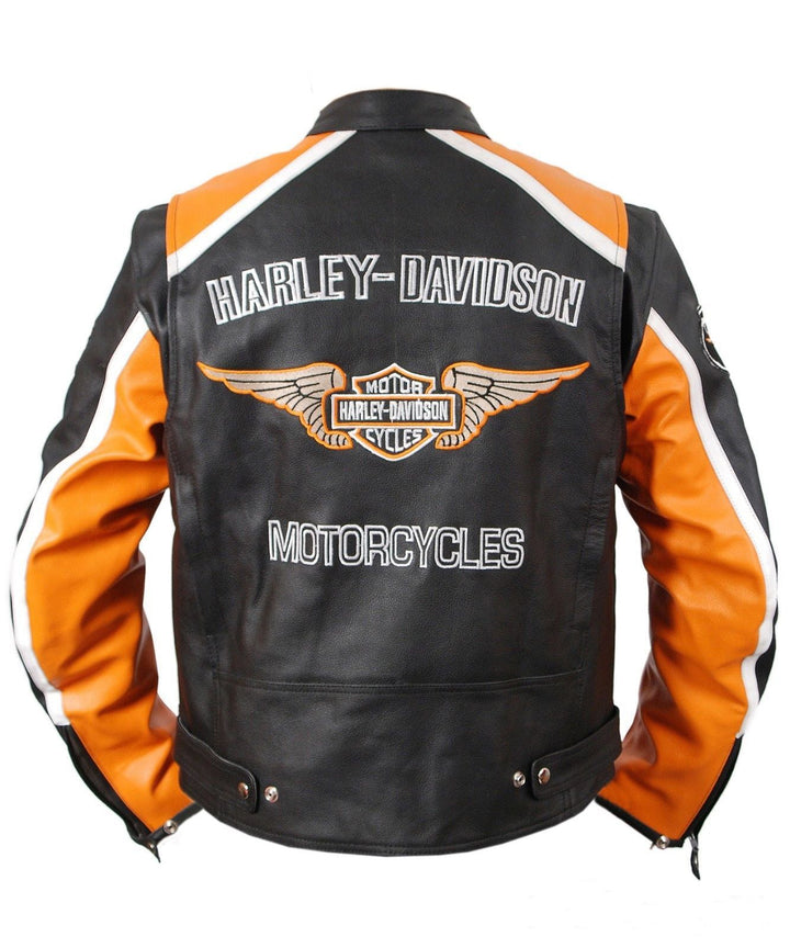 Classic cruiser leather jacket
