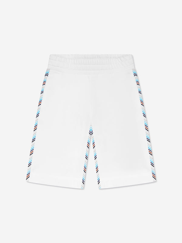 Missoni Boys Jersey Shorts in White