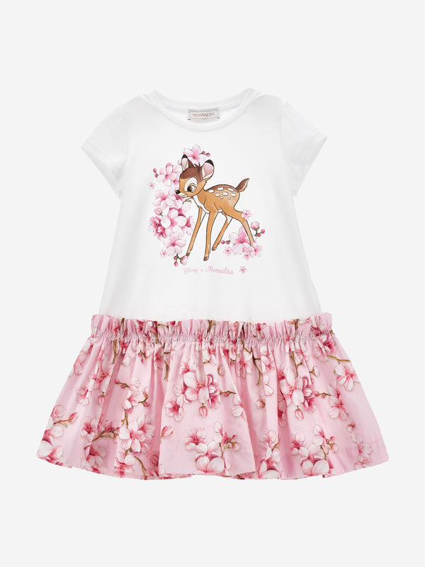 Girls Peach Blossom Bambi Dress in Pink