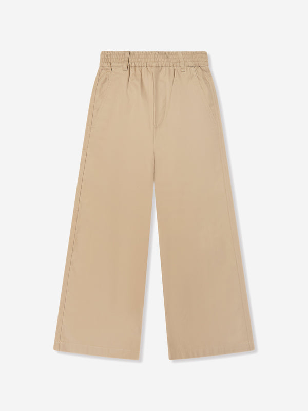 MM6 Maison Margiela Kids Culotte Trousers in Beige