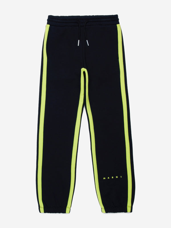 MARNI Kids Logo Joggers in Black