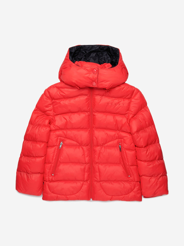 MARNI Kids Puffer Jacket in Red