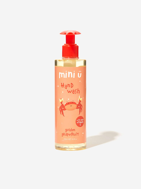 Mini U Kids Golden Grapefruit Hand Wash in Orange