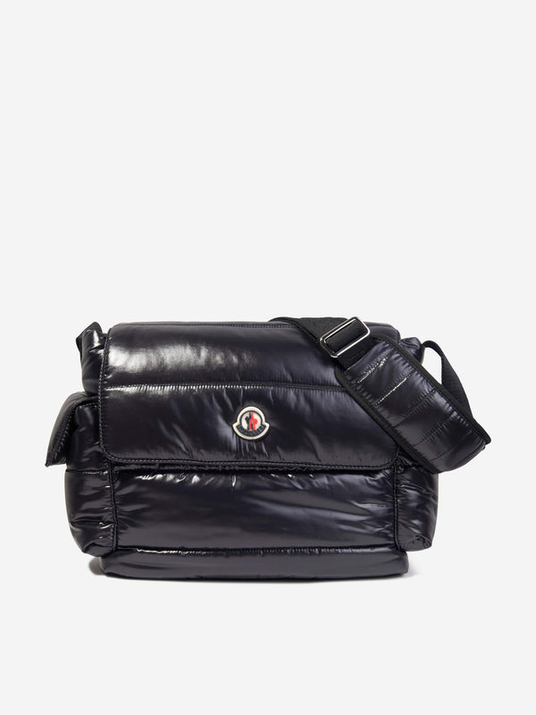 Moncler Enfant Baby Padded Changing Bag in Black (39cm)