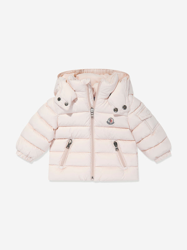 Moncler Enfant Baby Girls Down Padded Jules Jacket in Pink