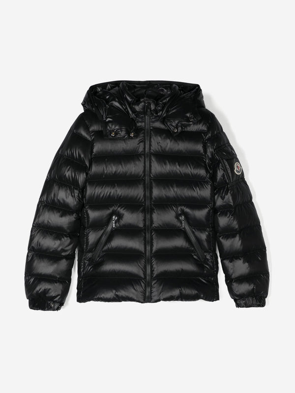 Moncler Enfant Girls Down Padded Bady Jacket in Black