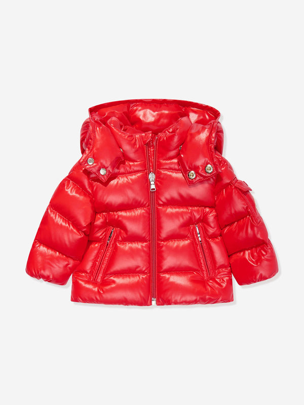 Moncler Enfant Baby Boys Down Padded New Maya Jacket in Red