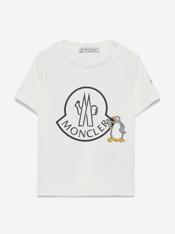 Moncler Enfant Baby Boys Logo T-Shirt in White