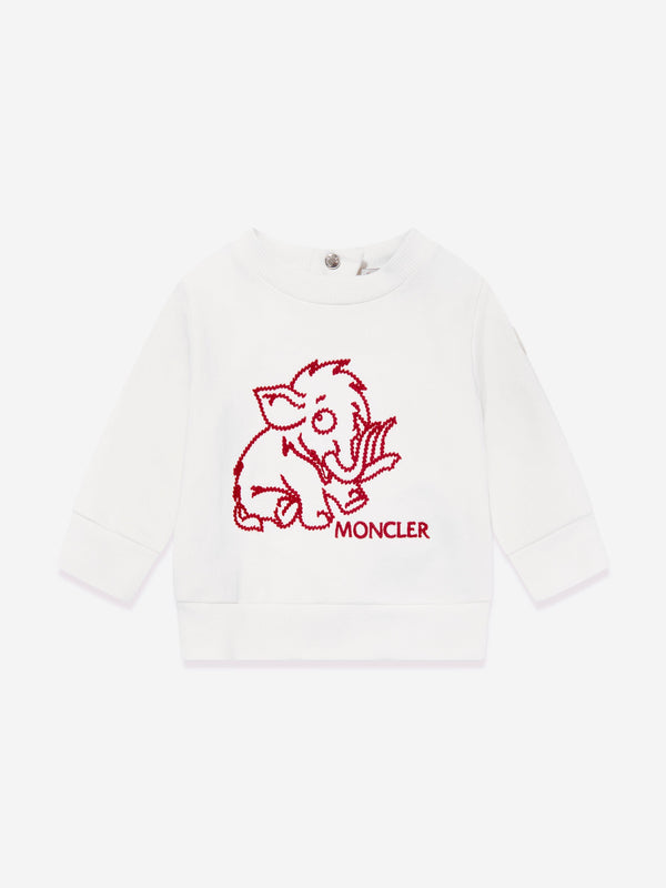 Moncler Enfant Baby Boys Sweatshirt in White