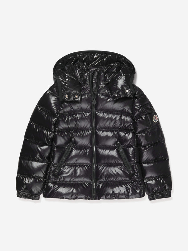 Moncler Enfant Girls Down Padded Bady Jacket in Black