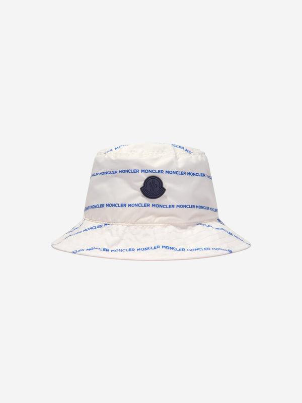 Moncler Enfant Baby Boys All Over Print Logo Hat