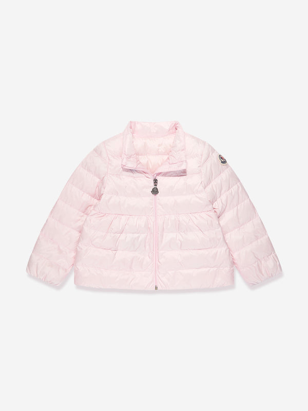 Moncler Enfant Baby Girls Down Padded Joelle Jacket in Pink