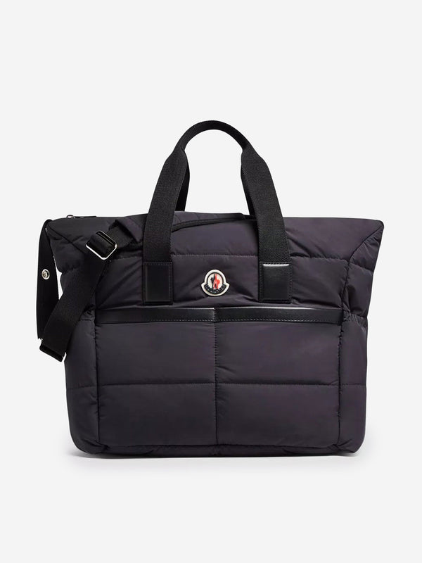 Moncler Enfant Baby Padded Changing Bag in Black (38cm)