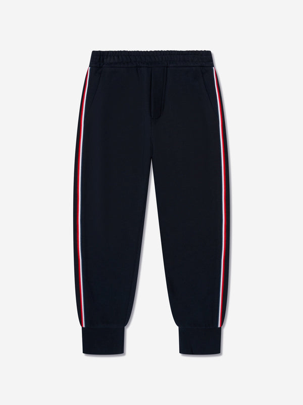 Moncler Enfant Boys Logo Joggers in Navy