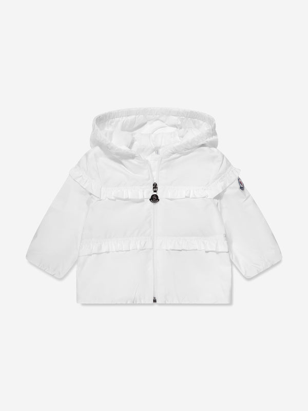 Moncler Enfant Baby Girls Hiti Jacket in White