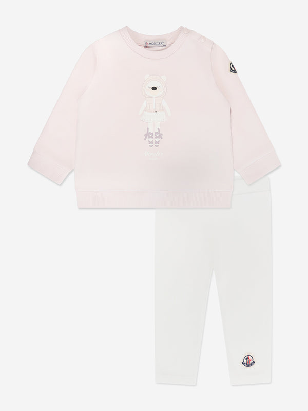 Moncler Enfant Baby Girls Outfit Set in Pink